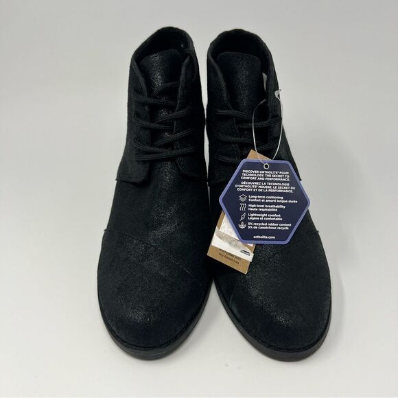 Toms Hyde Glitter Wedge Boot - Picture 4 of 10